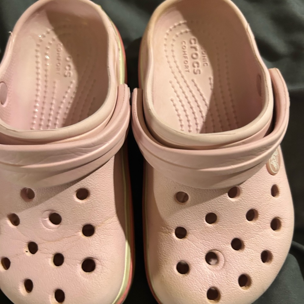 CROCS Soft Pink Classic Clogs